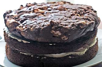 Lynda Davey's rocky road cake recipe