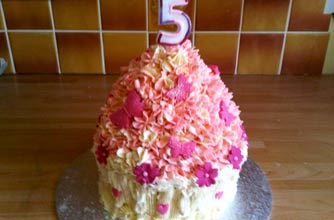 Joanne McLoughlin's birthday cake recipe Joanne McLoughlin's birthday cake recipe