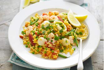 seafood paella
