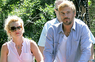 Britney Spears and Jason Trawick