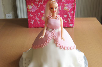 Keely's mum's princess cake