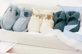 Baby bootees knitting pattern - goodtoknow