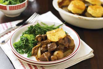 steak cobbler