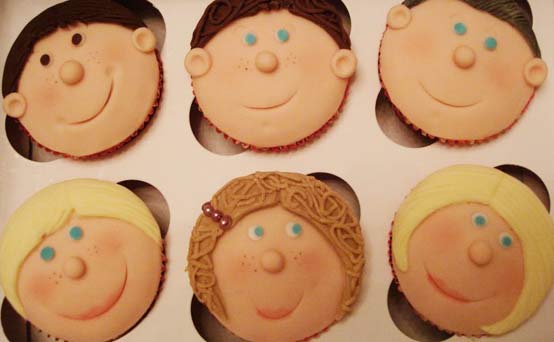 Victoria Threader's birthday cupcakes Victoria Threader's birthday cupcakes