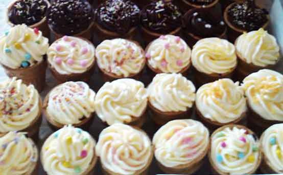Sam Allan's ice cream cupcakes Sam Allan's ice cream cupcakes