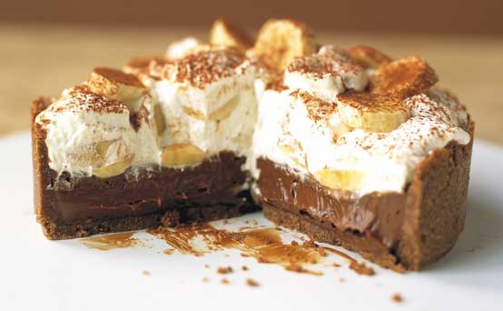 Chocolate banoffee pie Chocolate banoffee pie