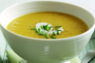 Butternut squash and ginger soup