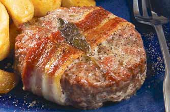 Pork and Bacon Burgers