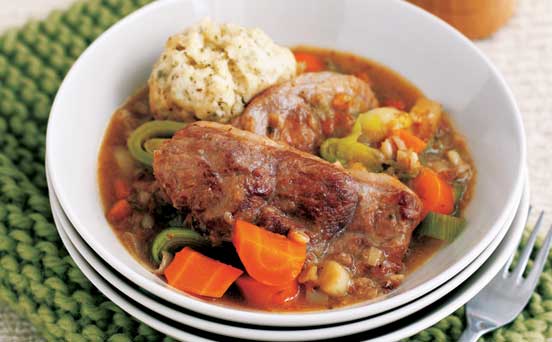 Lamb stew with dumplings Lamb stew with dumplings