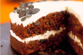 Pumpkin seed cake