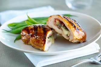 Brie and sage stuffed chicken Brie and sage stuffed chicken