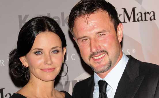Courteney Cox and David Arquette