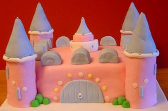 Janey Buffy Anderson's pink castle cake recipe Janey Buffy Anderson's pink castle cake recipe