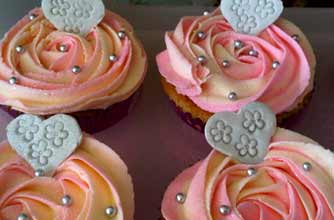Joanne McLoughlin's swirly pink cupcake recipe Joanne McLoughlin's swirly pink cupcake recipe