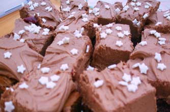 Chocolate cherry brownies