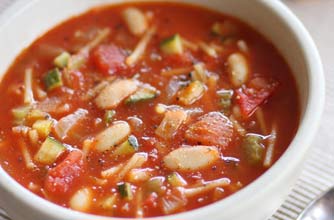 Minestrone soup