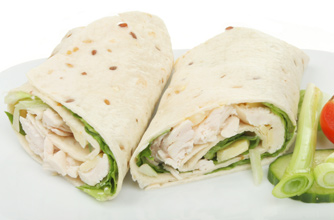 Tasty chicken wraps, Change4Life