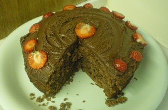 Dairy-free chocolate cake