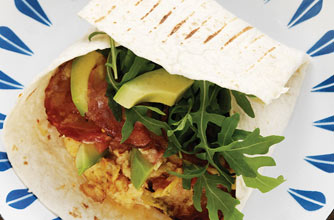 Breakfast burrito
