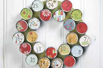 Make your own Advent wreath