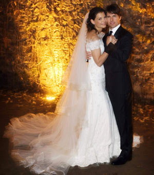 Celebrity weddings: Tom Cruise and Katie Holmes Celebrity weddings: Tom Cruise and Katie Holmes