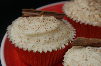 Ruth Clemens? Egg nog cupcakes
