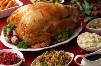 Hairy Bikers' Christmas turkey with two stuffings 