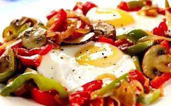 Eggs Flamenco Eggs Flamenco