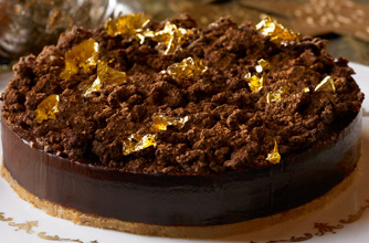 Heston Blumenthal's Spiced popping candy chocolate tart