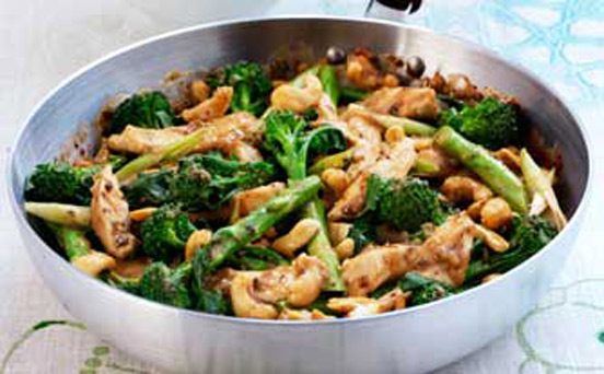 RATED Chicken with black bean sauce RATED Chicken with black bean sauce