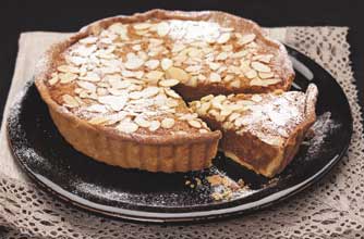 Amaretti treacle tart Amaretti treacle tart