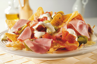 Turkey nachos 