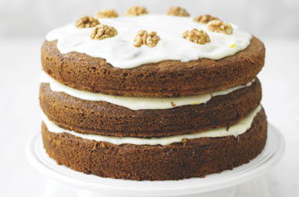 Lorraine Pascale's big fat carrot cake