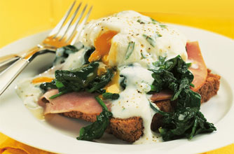 Slimming World eggs Benedict