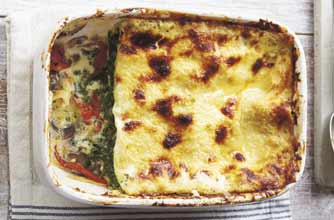 Woman's Weekly mascarpone and mushroom lasagne recipe Woman's Weekly mascarpone and mushroom lasagne recipe