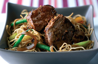 Weight Watchers pork and chinese vegetable stir-fry