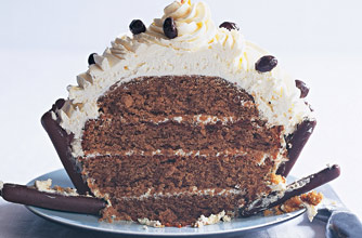 Coffee and hazelnut giant cupcake Coffee and hazelnut giant cupcake