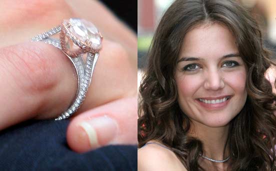 Celebrity engagement rings: Katie Holmes Celebrity engagement rings: Katie Holmes