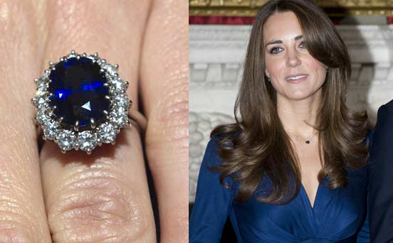 Celebrity engagement rings: Kate Middleton Celebrity engagement rings: Kate Middleton