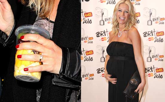 Celebrity engagement rings: Denise van Outen Celebrity engagement rings: Denise van Outen