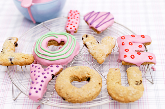 I love you cookies