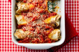 Italian crespelle pancakes