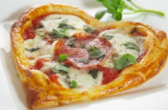 Heart-shaped food Heart-shaped food