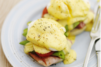 Australian eggs Benedict 
