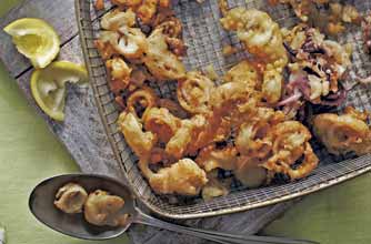Fried squid