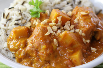 Spicy peanut chicken Spicy peanut chicken