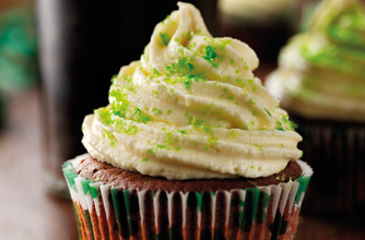 St Patrick's Day cupcakes