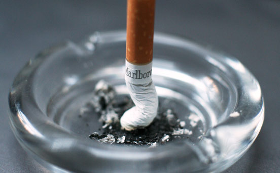 Attempt to break a bad habit, cigarette Attempt to break a bad habit, cigarette