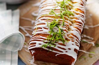 Coconut and lime cake