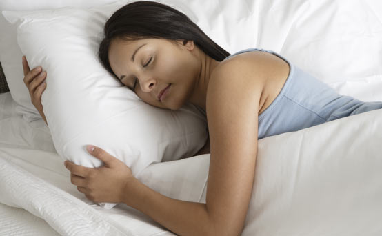 Sleeping woman